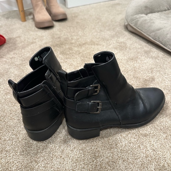 Black faux leather booties - Picture 3 of 3